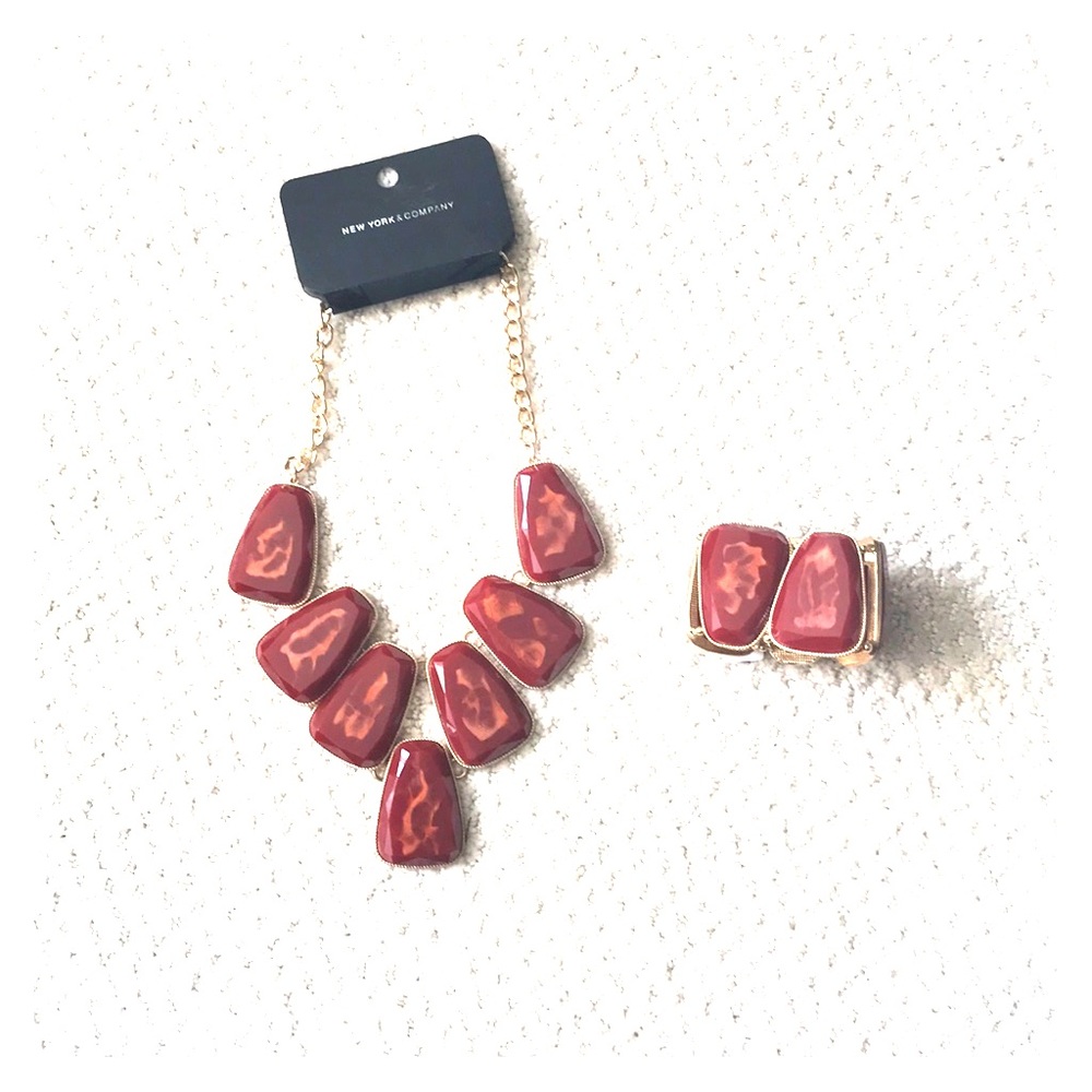 Necklace and matching bracelet